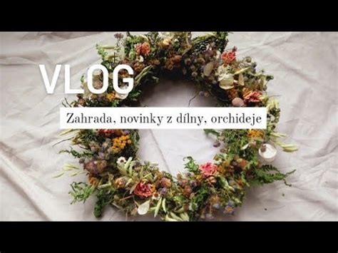 Honzík Lací Vlog Orchideje zahrada dílna YouTube