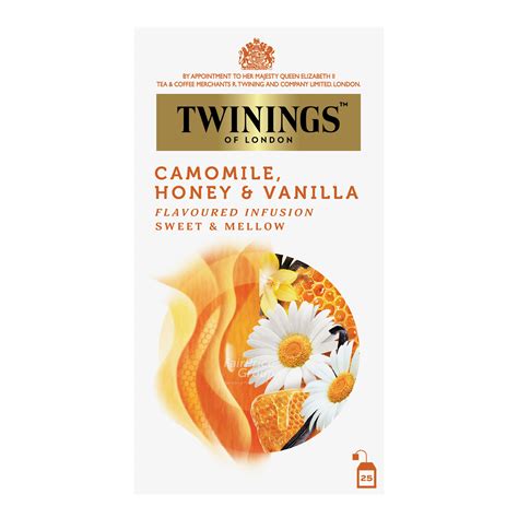 Twinings Flavoured Infusion Teabags Camomile Honey Vanilla NTUC