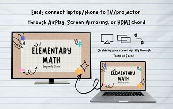 Elementary Math Jeopardy Game | Classroom Jeopardy Game | Math Games