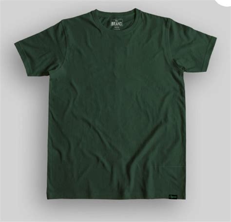 Cotton Men Green Plain T Shirt Round Neck At Rs 145 In Coimbatore Id