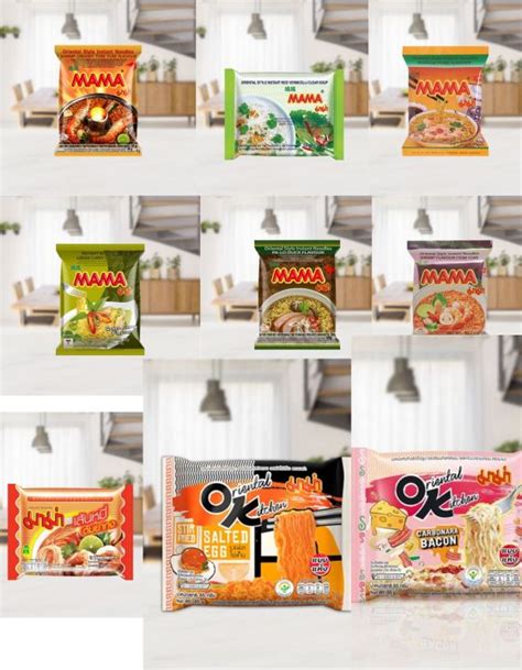 【mama Mee】妈妈面 Thailand Mama And Ok Instant Noodles Pack 泰国 Thai Noodles