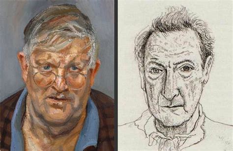 Hockney And Freud Hockney Lucian Freud Freud