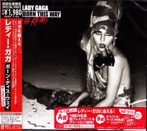 Lady Gaga Born This Way The Remix 2011 Cd Discogs