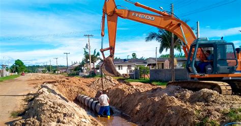 Obras do Avançar Cidades seguem em Balneário Gaivota Post TV