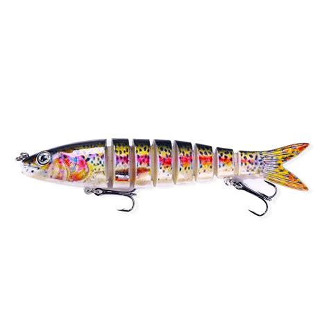 Sea Fishing Lures Multi Jointed Swimbait Slow Sinking Bionic Swimming