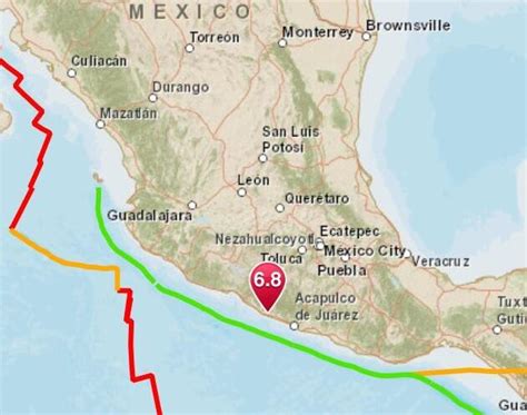 Violenta Scossa Di Terremoto In Messico Magnitudo