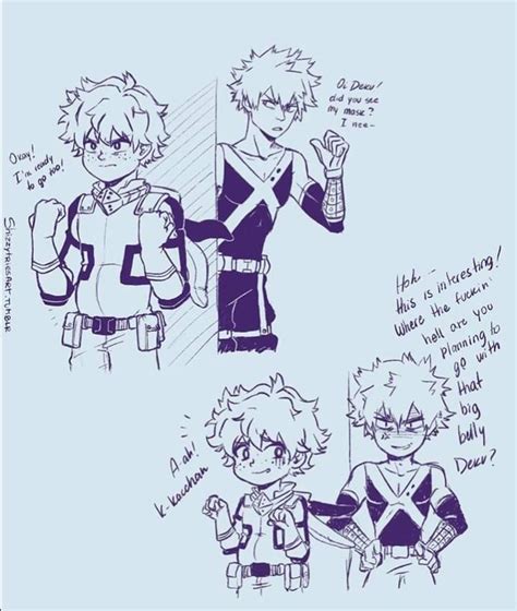 #wattpad #fanfiction As it seems a normal day for Izuku and Katsuki ...