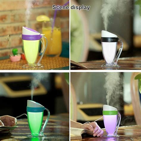 Putars Cool Mist Personal Humidifier Portable Mini Travel Tabletop Humidifier Usb Rechargeable