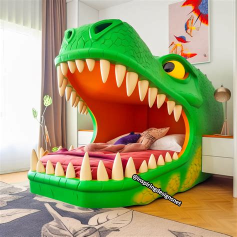 Dinosaur Shaped Kids Beds Inspiring Designs