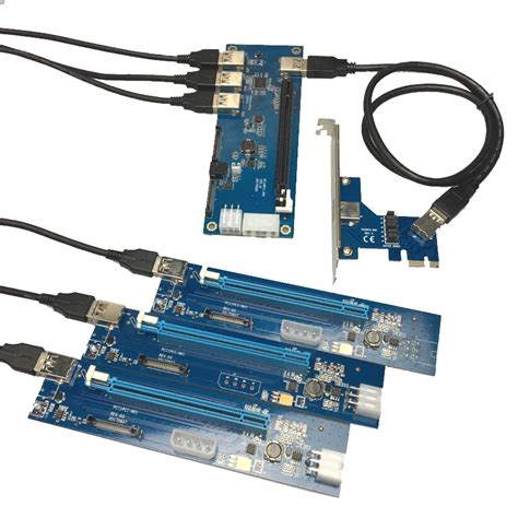 Aliexpress Buy New Arrival Pcie 1 To 4 Pcie X1 To 4 Pcie X16