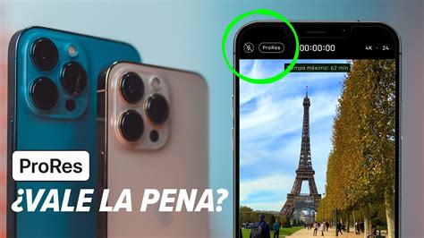 Grabar vídeo PRORES con el iPhone 13 y iOS 15 1 lo vale YouTube