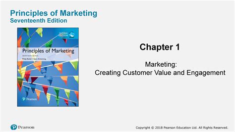 Ch1 Marketing Principles Of Marketing Seventeenth Edition Chapter 1