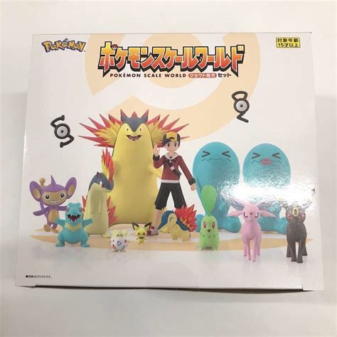 【新品】ポケモンスケールワールド ジョウト地方セット フィギュア バクフーン ソーナンス ヒノアラシ チコリータ メルカリ