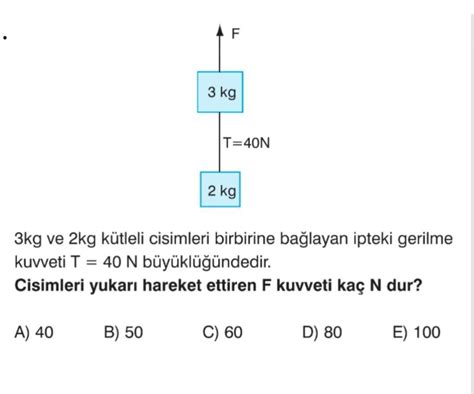 A F B Kg T N Kg Ve Kg K Tleli Cisimleri Birbirine