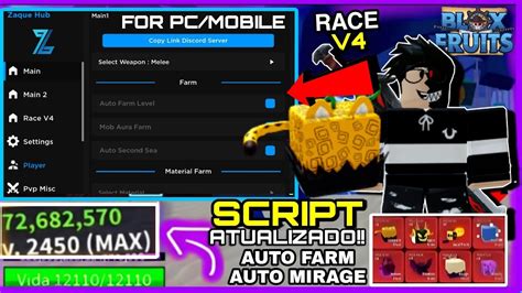 Arceus X Hydrogen Fluxus Mobile Blox Fruits Script Mobile AUTO FARM