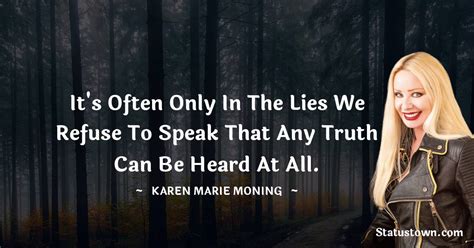 Best Karen Marie Moning Quotes