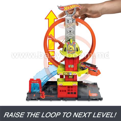 Hot Wheels HKX41 Игровой набор Городская пожарная станция купить в