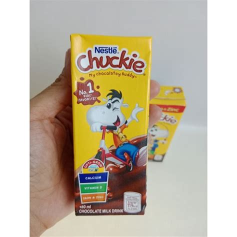 Nestle Chuckie Chocolate Milk Drink 110ml 180ml 250ml Shopee Philippines