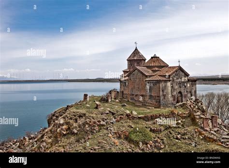 Hayravank monastery, Lake Sevan, Armenia Stock Photo - Alamy