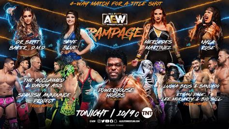 Aew Rampage Results From Broadmoor World Arena In Colorado Springs Co