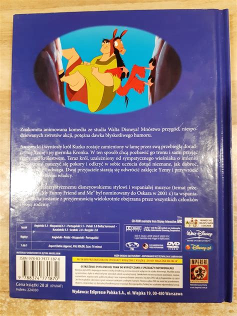 NOWE SZATY KRÓLA DISNEY DVD DUBBING OKAZJA 11723158837