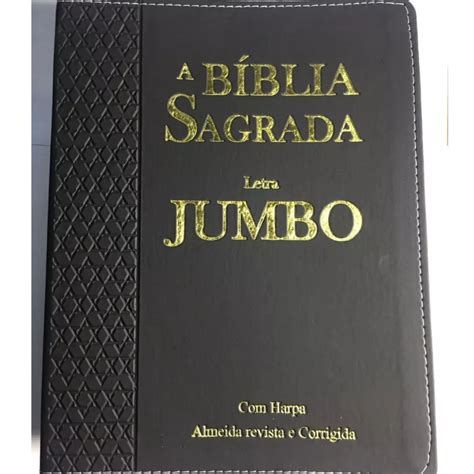 Biblia Jumbo Letra Extra Gigante E Harpa Corrigida Shopee Brasil