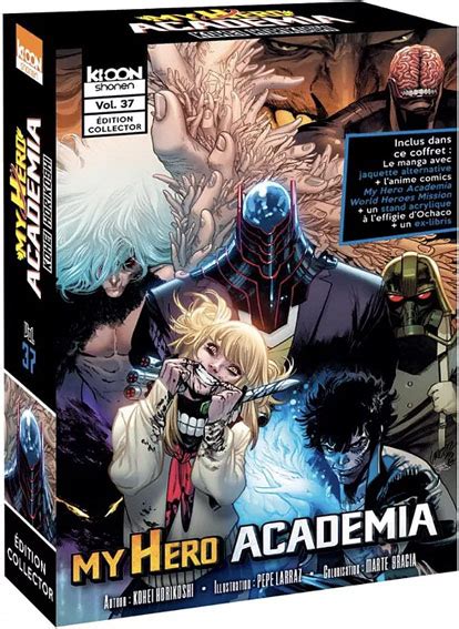 My Hero Academia Tome Manga Edition Collector Limit E T