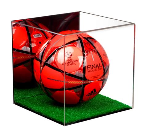 Better Display Cases: Soccer Ball Display Case With Mirror