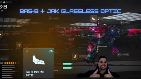 Is The Bas B With The Jak Glassless Optic The New Meta In Warzone