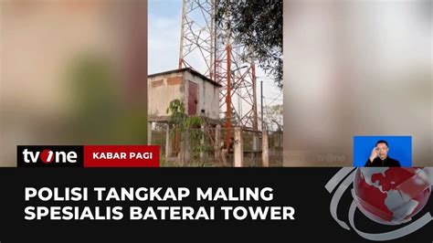 Polisi Memburu Dua Pelaku Pencurian Baterai Tower Seluler Kabar Pagi