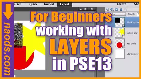 Basic Layers In Photoshop Elements 13 YouTube