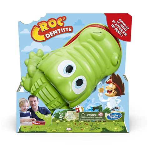 Croc Dentiste Hasbro Gaming King Jouet Jeux D Ambiance Hasbro Gaming