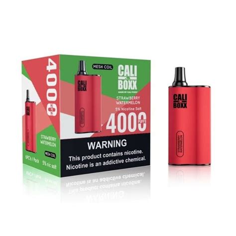 Cali Boxx Disposable Vape Pen 4000 Puffs