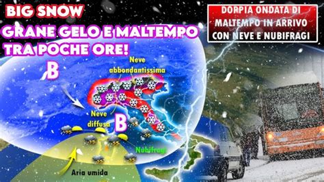 METEO COLPO DI SCENA INCREDIBILE MAXI IRRUZIONI GELIDE IN ARRIVO CON