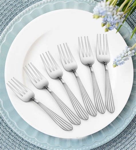 Buy Arias Sysco Silver Stainless Steel (Set of 6) Fork Set at 19% OFF ...