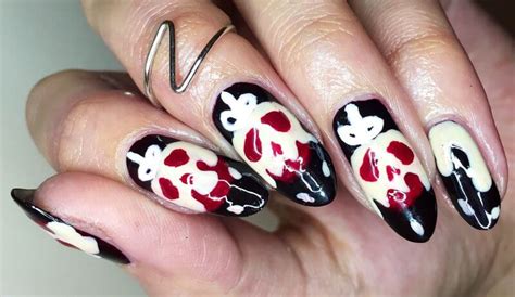 Truly Madly Beauty Disney Nail Art Series Halloween Special Snow