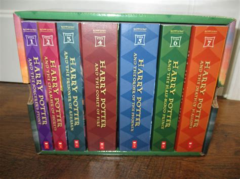 Harry Potter The Complete Series Paperback Box Set JK Rowling Values ...
