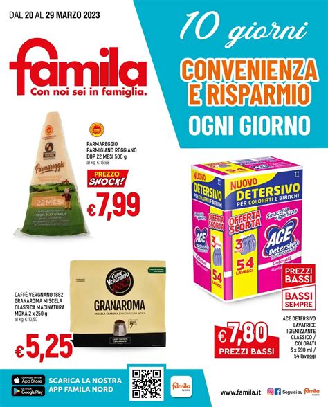 Volantino Famila Convenienza E Risparmio Dal Al