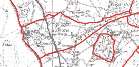 Genuki Lympstone Parish Boundaries Devon