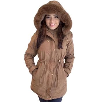 Sobretudo Feminino Parka Forrada Pelinho Inverno Natalia Store