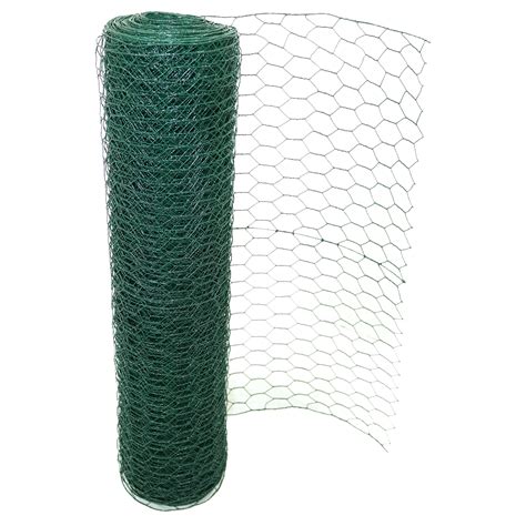 Pvc Coated Chicken Wire Mesh Fencing Wiring Aviary M M Mm Mm