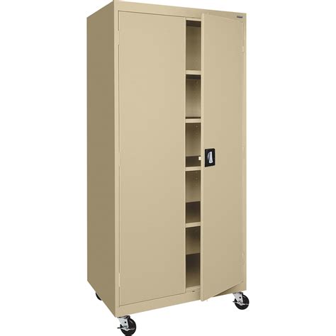 Sandusky Lee Heavy Duty Welded Steel Mobile Cabinet 36in W X 24in D X