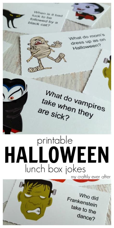 Halloween Printable Lunchbox Jokes See Vanessa Craft