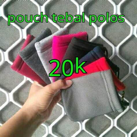 Jual POUCH POLOS UNIVERSAL // POUCH BAG POLOS | Shopee Indonesia