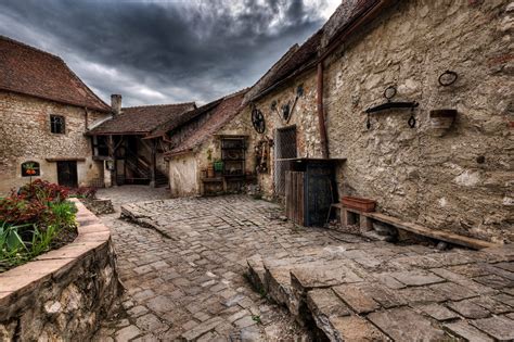 Ruins Of A Forsaken Medieval Town Medieval Town Ruins Medieval