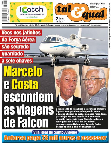 Capa Jornal Tal Qual Abril Capasjornais Pt