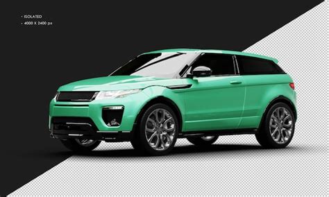 Premium PSD Isolated Realistic Metallic Green Turbo Engine Luxury