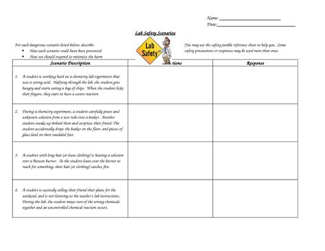 DOC Lab Safety Scenarios DOKUMEN TIPS