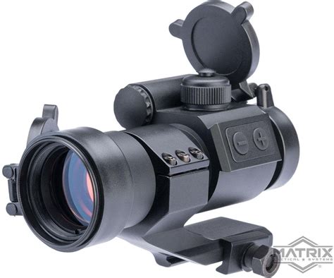 Matrix Button Activated 1x30 Red And Green Dot Sight W Qd Cantilever Matrix Rd Gd 30 Mat Rd Gd