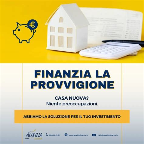 Finanza La Provvigione Agente Immobiliare Finanza Immobiliare